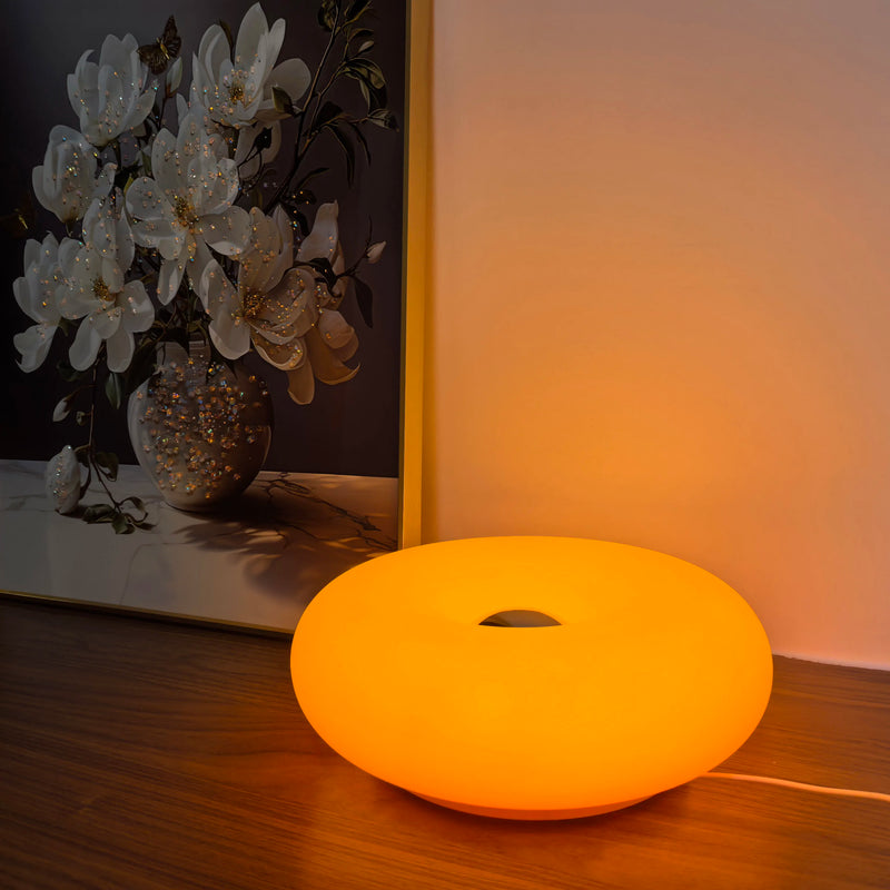 Bauhaus Tafellamp LED USB – Bedlamp Donut Design Nachtlamp