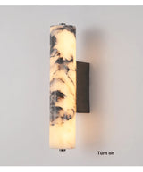 Italian Style LED Wandlamp | Zwart Marmer & Natuursteen | Luxe Modern