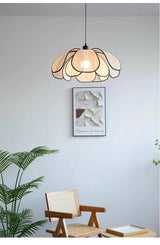 Vintage Lotus Hanglamp Handgeweven E27 Voor Woonkamer & Slaapkamer