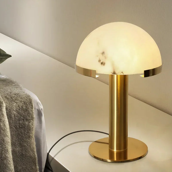 Luxe Postmoderne Spaanse Marmer Tafellamp G9 Voor Slaapkamer & Woonkamer