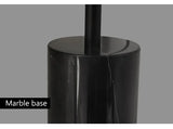 Wabi-Sabi Vloerlamp – Japanse LED Staande Lamp met Stoffen Kap