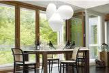 LED Hanglamp Zijde Wit Voor Woonkamer & Hotel