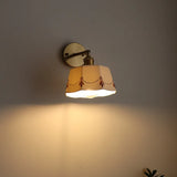 Wandlamp Keramiek & Koper – LED, Wit, E27, Up/Down, Moderne Stijl