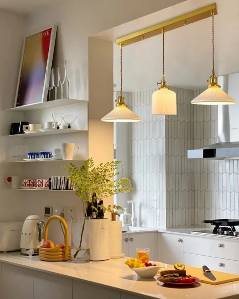 Hanglamp LED Keramiek Wit 4W Nordic Voor Keuken, Woonkamer & Café