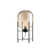 Scandinavische Vloerlamp Glasbol Oda Pulpo Stijl Metaal E27 Modern