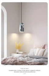 Nordic Hanglamp Metaal Zwart Wit Blauw E26 Modern Slaapkamer Woonkamer