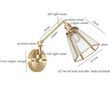 Nordic LED Wandlamp Glas – Verstelbaar, Trekschakelaar, Sfeerverlichting
