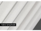 Wabi-Sabi Vloerlamp – Japanse LED Staande Lamp met Stoffen Kap