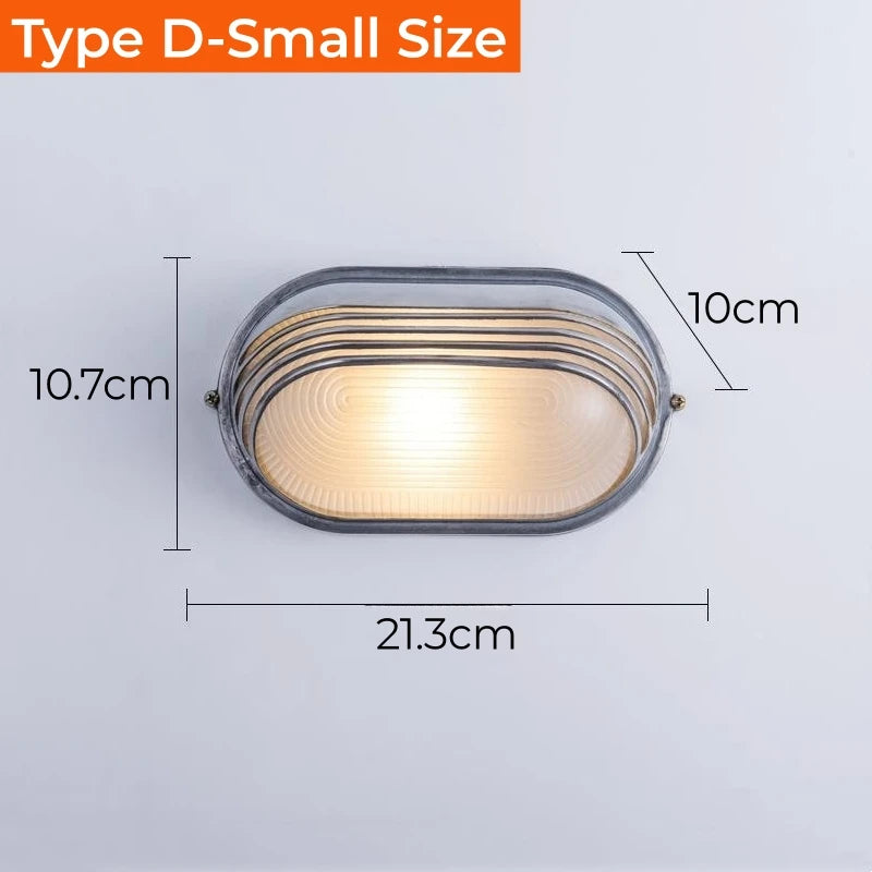 Retro Buiten Wandlamp LED E27 – IP65 Waterdicht Vintage Sconce