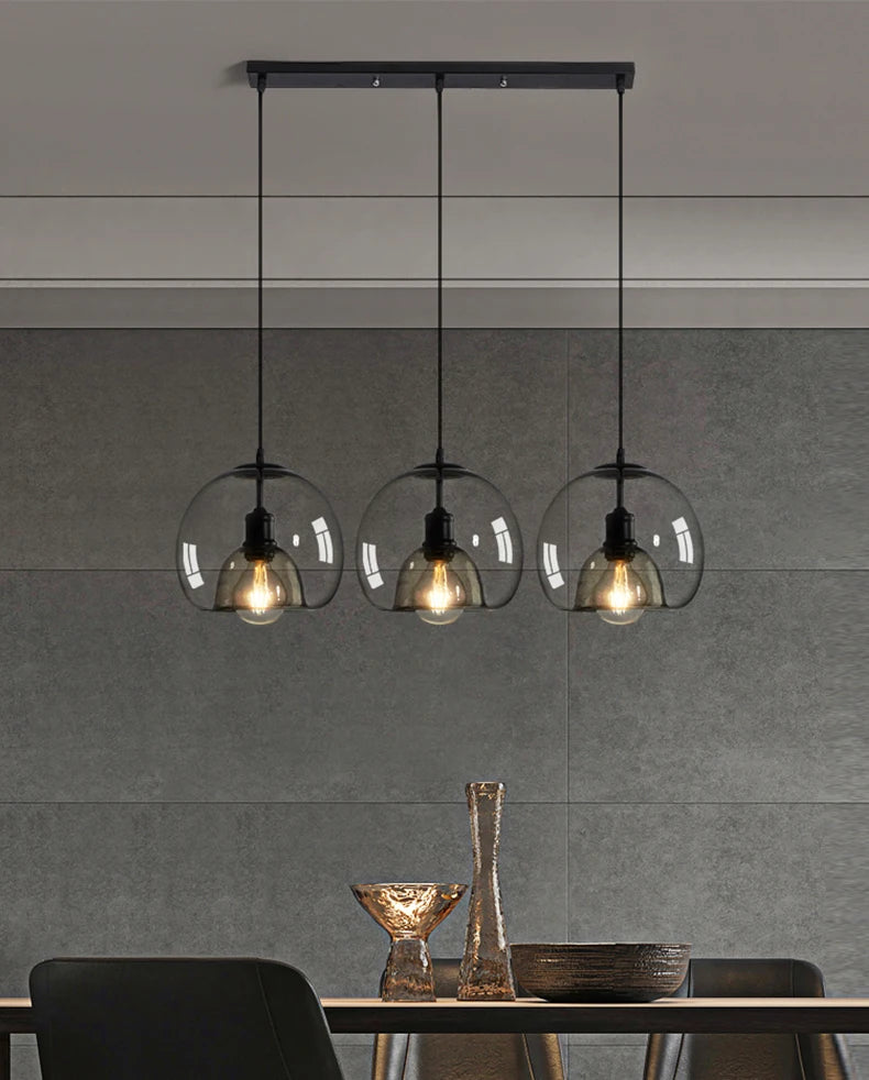 Nordic LED Hanglamp – Moderne E27 Plafondlamp voor Woonkamer & Eetkamer