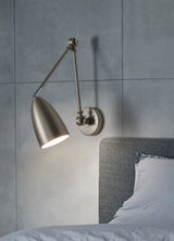 Nordic LED Wandlamp met Lange Arm – Minimalistische Bedlamp Loft