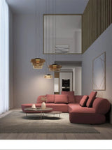 Luxe LED glazen hanglamp – verstelbare moderne kroonluchter