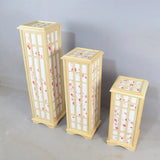 Japanse Houten Vloerlamp – LED Staande Lamp E27 3 Maten