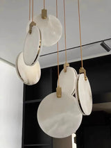Moderne Marmeren LED Hanglamp – Luxe Slaapkamer & Woonkamer Lamp