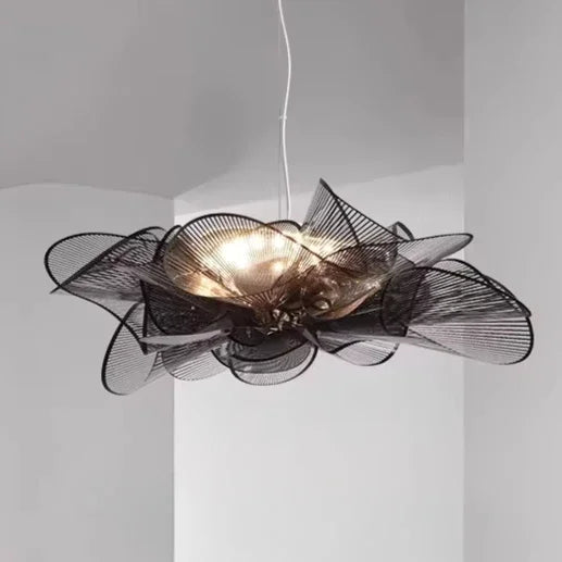 Nordic LED Plafondlamp PVC Zwart/Wit – Moderne Designlamp Slaapkamer