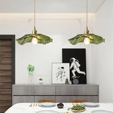 Vintage Bloem Hanglamp Glas E27 Voor Woonkamer, Slaapkamer & Bedside