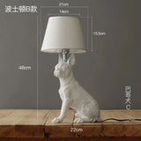 Denemarken Puppy Tafellamp E27 LED Voor Kinderkamer & Slaapkamer