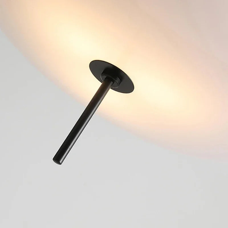 Nordic LED Hanglamp – Vliegende Schotel Design – Zwart/Wit – E27
