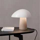 Nordic Tafellamp Klein – Glas & IJzer – LED Bedlampje Touch Switch