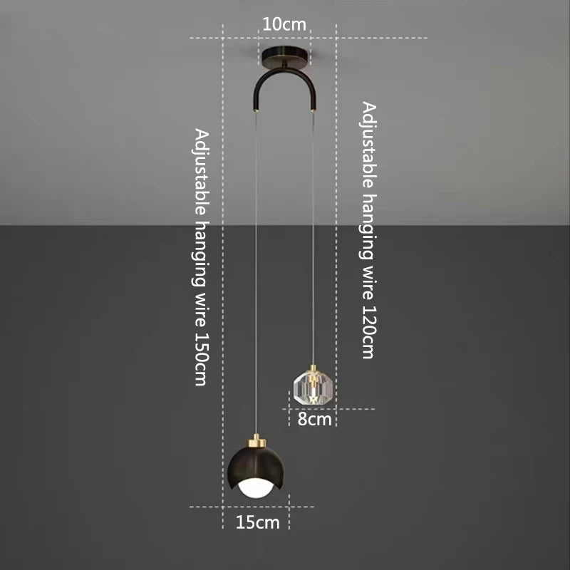 Moderne Hanglamp LED Voor Slaapkamer & Woonkamer Nordic