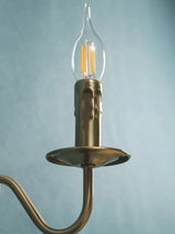 Nordic Wandlamp Kaarsstijl Retro Metaal E14 Slaapkamer Bedlamp