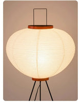 Noguchi Akari Rijstpapier Vloerlamp – Japanse Wabi Sabi Staande Lamp
