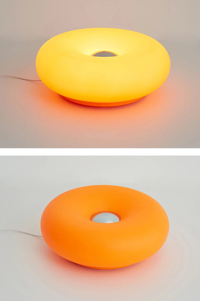 Bauhaus Tafellamp LED USB – Bedlamp Donut Design Nachtlamp