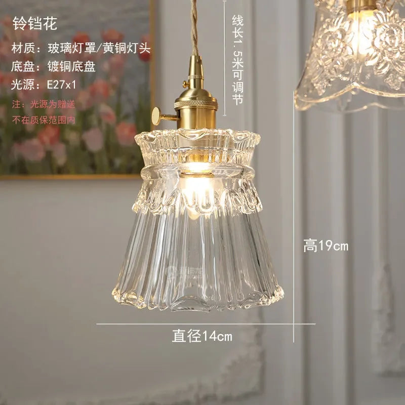 Moderne Glas Hanglamp Voor Slaapkamer, Keuken & Eetkamer Nordic