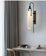 Moderne LED Wandlamp – Glas & Metaal Slaapkamer/Woonkamer Goud/Zwart