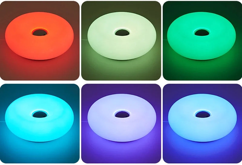 Bauhaus Tafellamp LED USB – Bedlamp Donut Design Nachtlamp