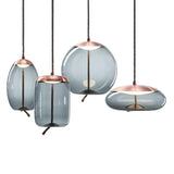Moderne LED glazen hanglamp – kroonluchter voor woonkamer & keuken