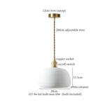 Hanglamp LED Keramiek Wit 4W Nordic Voor Keuken, Woonkamer & Café