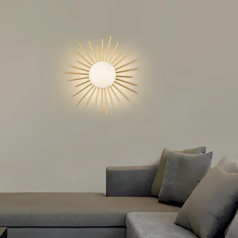 Gouden Plafondlamp – Lotusblad Design LED G9 Ø25/35cm