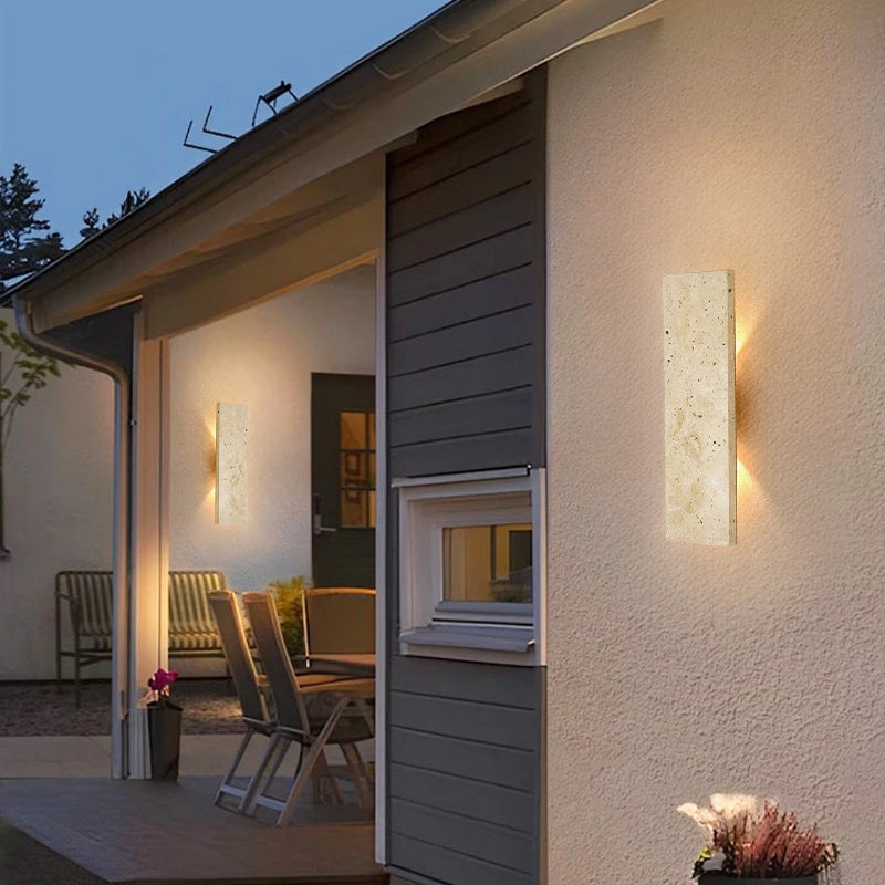 Buiten Wandlamp LED Waterdicht Natuursteen IP65 Modern 110V-220V