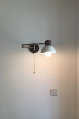 Nordic LED Wandlamp Ivory – Moderne Wandlamp met Trekschakelaar