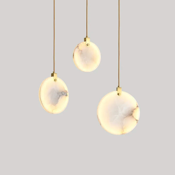 Moderne Marmeren LED Hanglamp – Luxe Slaapkamer & Woonkamer Lamp