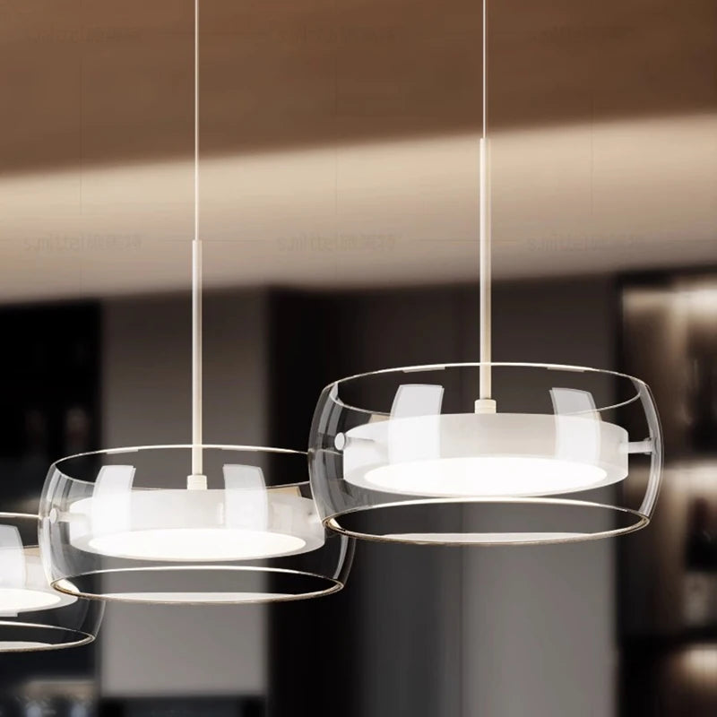 Moderne LED ring hanglamp – dimbare kroonluchter voor woonkamer & eetkamer