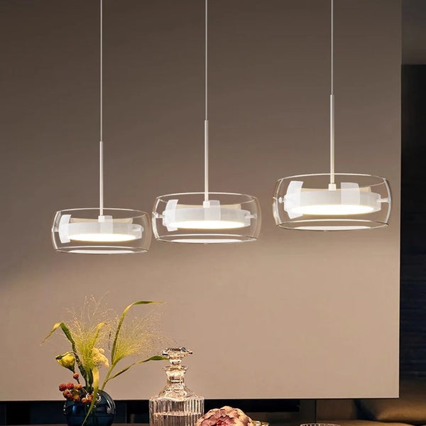 Moderne LED ring hanglamp – dimbare kroonluchter voor woonkamer & eetkamer