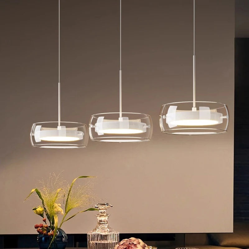 Moderne LED ring hanglamp – dimbare kroonluchter voor woonkamer & eetkamer