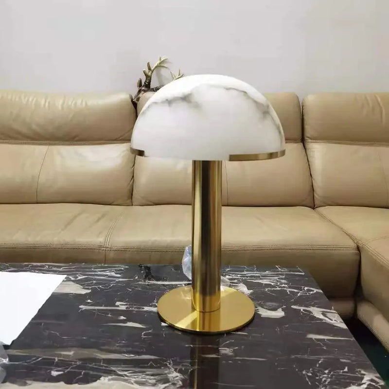 Luxe Postmoderne Spaanse Marmer Tafellamp G9 Voor Slaapkamer & Woonkamer