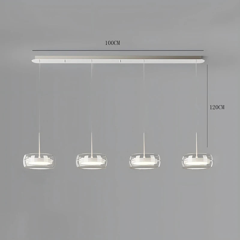 Moderne LED ring hanglamp – dimbare kroonluchter voor woonkamer & eetkamer