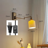 Nordic LED Wandlamp Keramiek – Moderne Sconce met Trekschakelaar