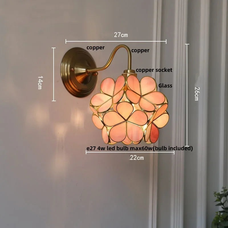 LumièreNordic Clear Glass LED Wandlamp