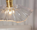 Moderne Plafondlamp Glas Bloem Goud E27 Voor Slaapkamer, Keuken & Hal