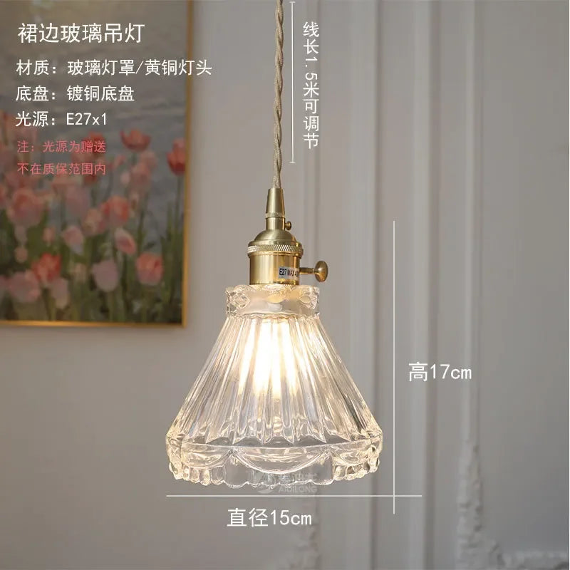 Moderne Glas Hanglamp Voor Slaapkamer, Keuken & Eetkamer Nordic