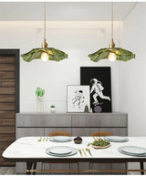 Vintage Bloem Hanglamp Glas E27 Voor Woonkamer, Slaapkamer & Bedside