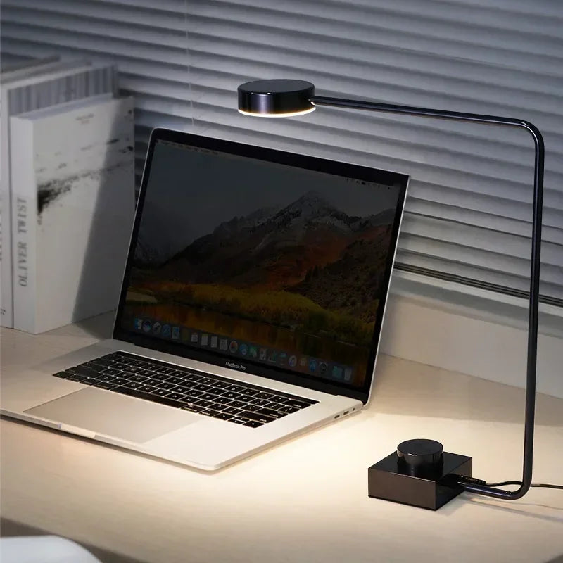 Nordic Minimalistische Vloerlamp – Aluminium LED Bedlamp Hotel Office