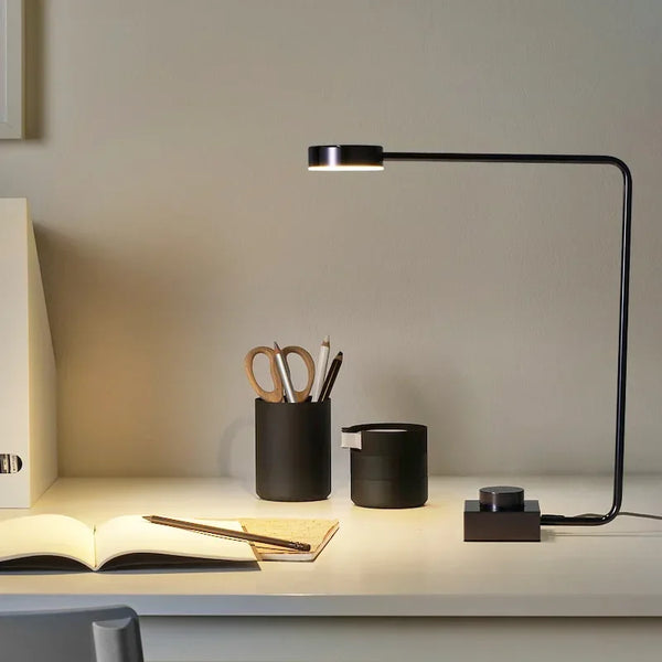 Nordic Minimalistische Vloerlamp – Aluminium LED Bedlamp Hotel Office