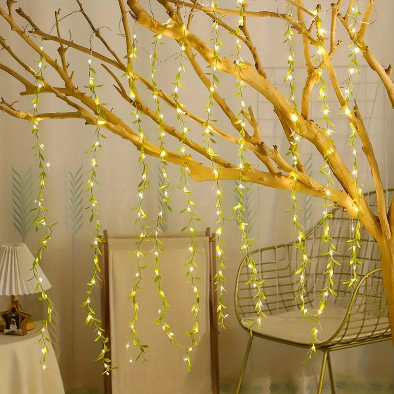 LeafLuma 2M LED Slinger met Bladdecor
