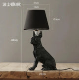 Denemarken Puppy Tafellamp E27 LED Voor Kinderkamer & Slaapkamer